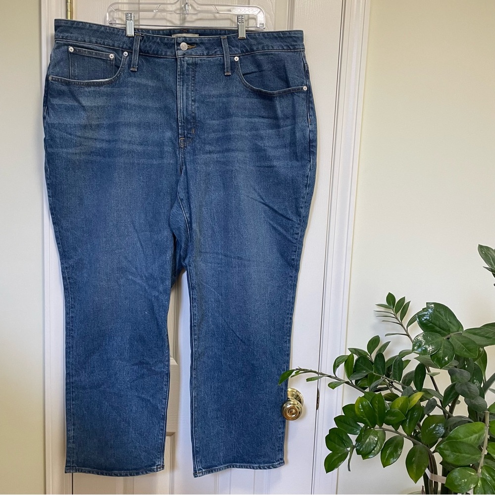 Madewell Women's Straight Leg Jeans - Blue